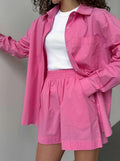 Giovana - Set mit langen Ärmeln in Unifarben