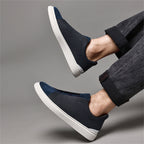Sportliche Herren-Turnschuhe mit elastischen Schnürsenkeln für Herren - Matteo