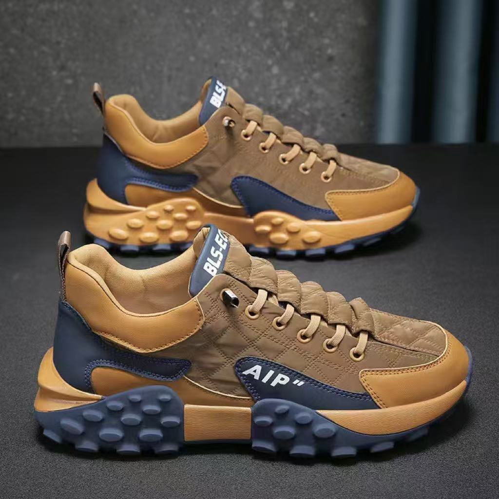 Herrenschuhe mit gepolsterter Textur und Traktionssohle - Drakon
