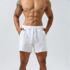 Gerade geschnittene Herren-Sportshorts aus Baumwolle - Ivan