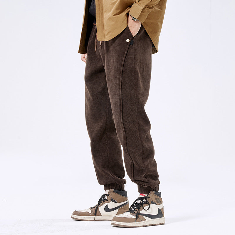 Jogginghose aus Cord - Leandro