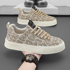 Herren-Turnschuhe im urbanen Jacquard-Design - Mauro