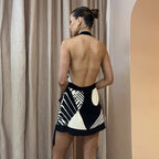 Paula Schwarz-Weißes Kleid