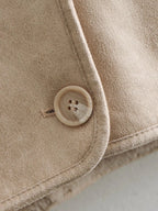 Klassische kurze Lederjacke