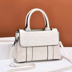 Damenhandtasche aus geprägtem Leder mit strukturiertem Stil - Camila