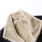 Herrenjacke in Lederoptik mit Innenfutter - Rethan