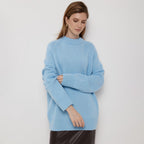 Damen Strickpullover mit Rundhalsausschnitt - Eveline
