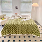 Weiche bedruckte Decke