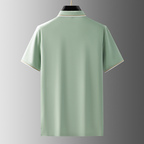 Ceran - Ungeknüpftes Poloshirt aus Seide