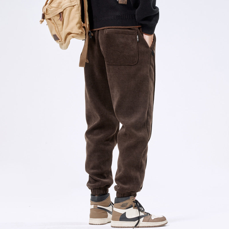 Jogginghose aus Cord - Leandro