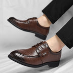 Herrenschnürschuhe mit fester Sohle - Bayron