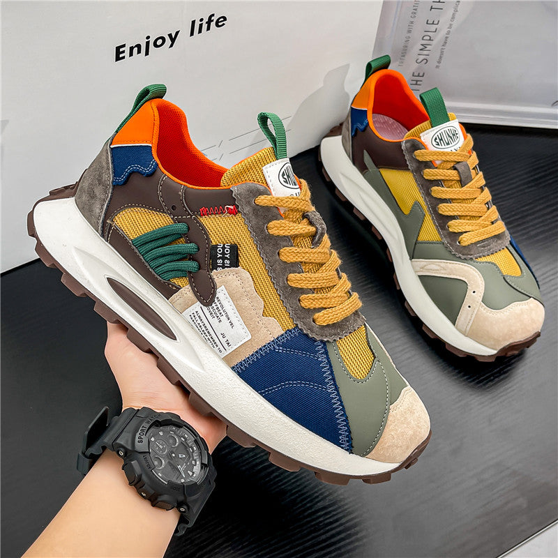 Herren-Turnschuhe mit markantem Stil und dicken Sohlen - Laredo