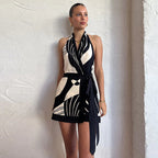 Paula Schwarz-Weißes Kleid