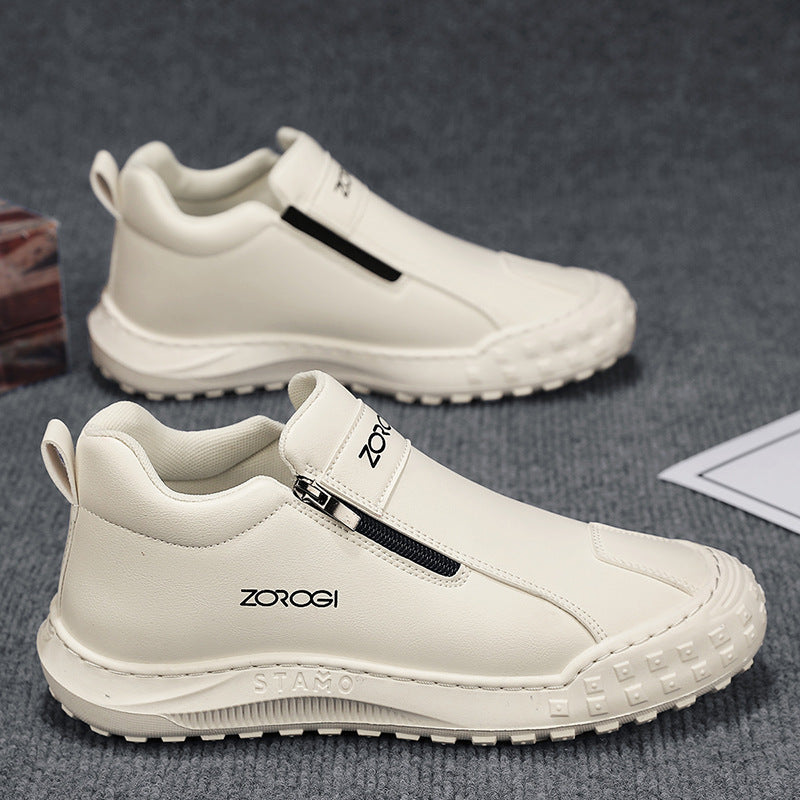 Herren Freizeitschuhe klassisches Design seitlicher Reißverschluss - Klaus