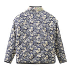 Steppjacke mit lockerer Passform und Print im Steppdesign