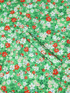 Lockere Jacke mit Blumenmuster