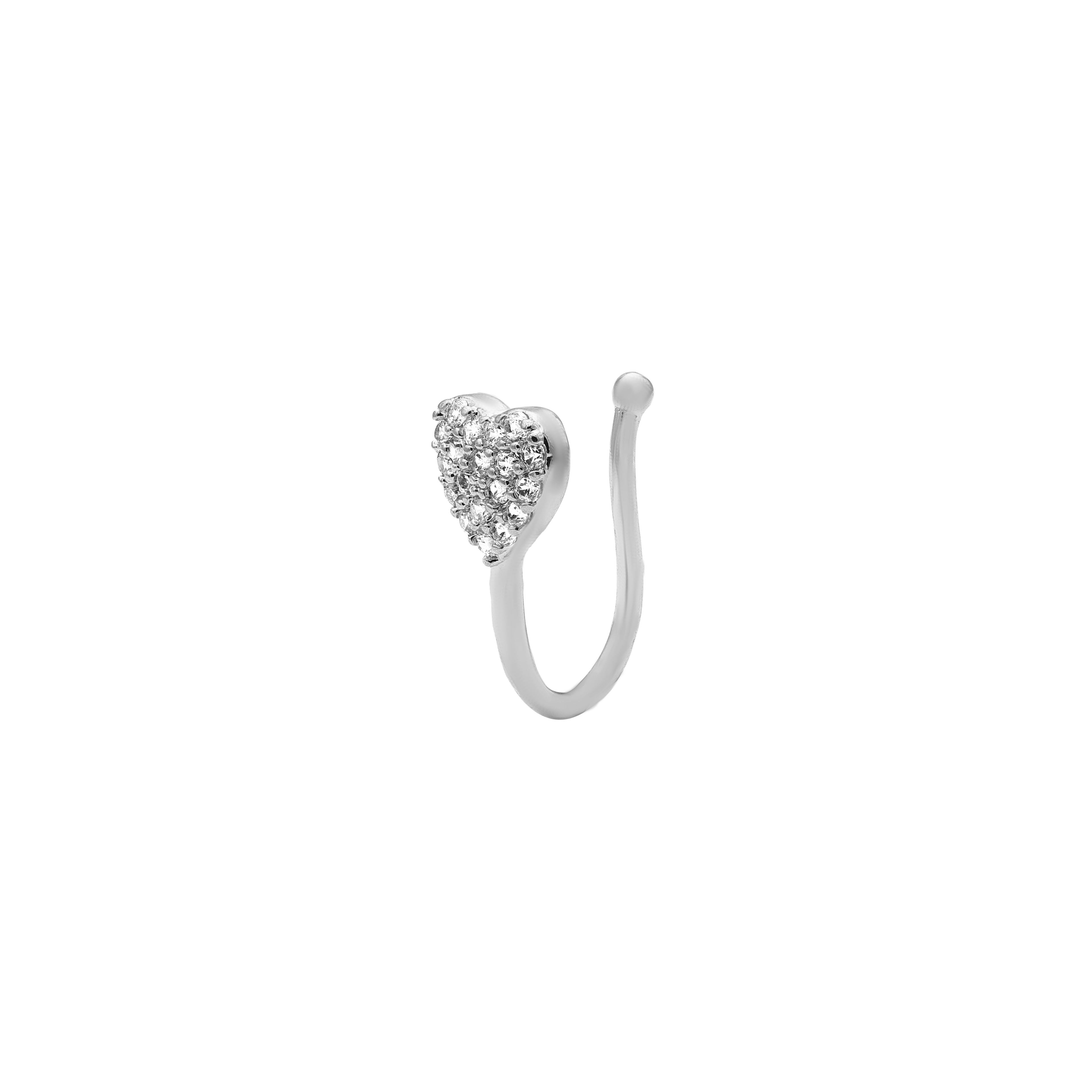Love Heart Earcuff 14K Vergoldet