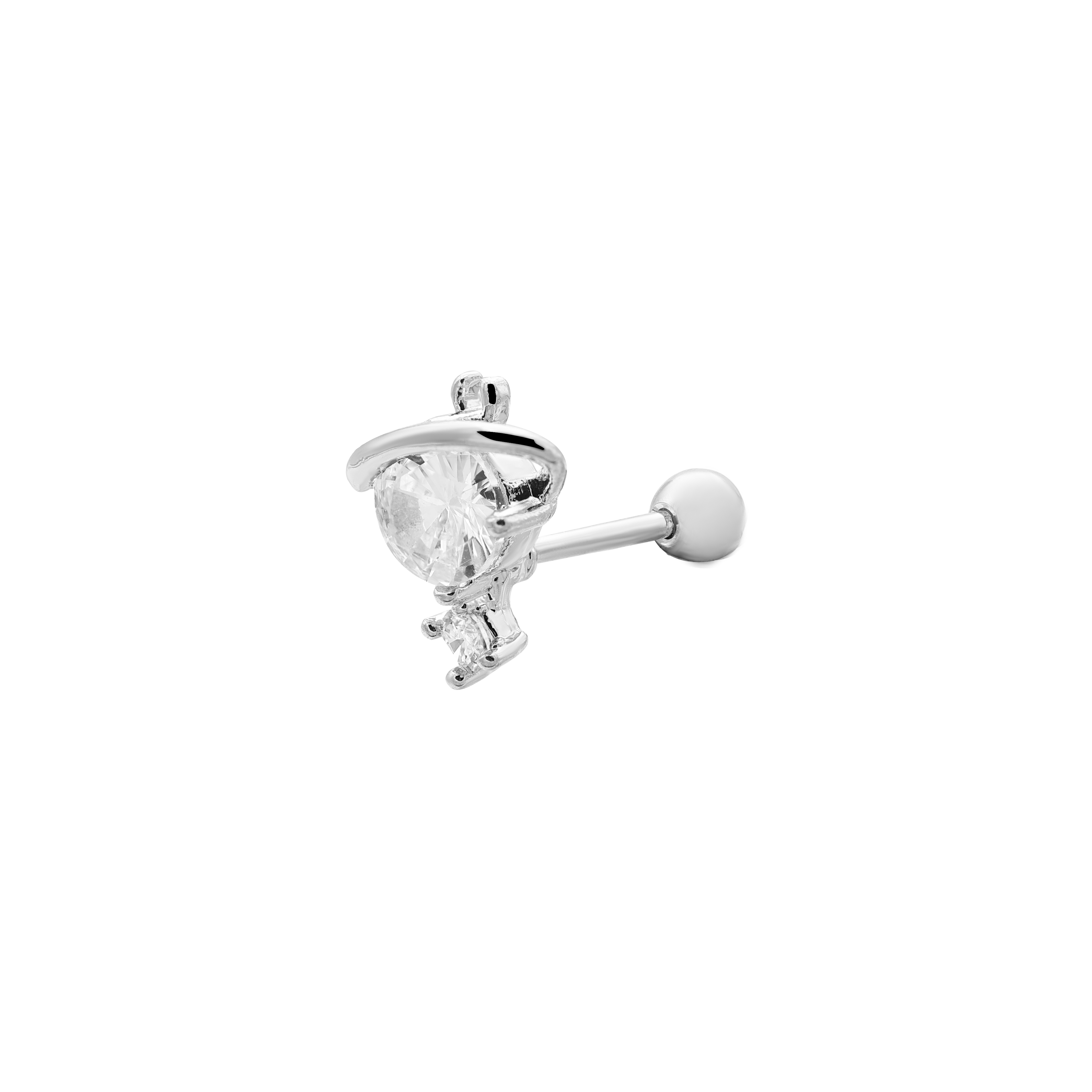 Victorious Ohr Piercing 14K Vergoldet