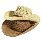 Panama Weicher handgefertigter Cowboy-Strohhut