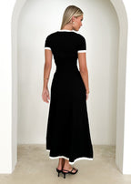 Fiore - Klassisches schwarzes Kleid