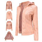 Stilvolle Lederjacke mit zeitlosem Design