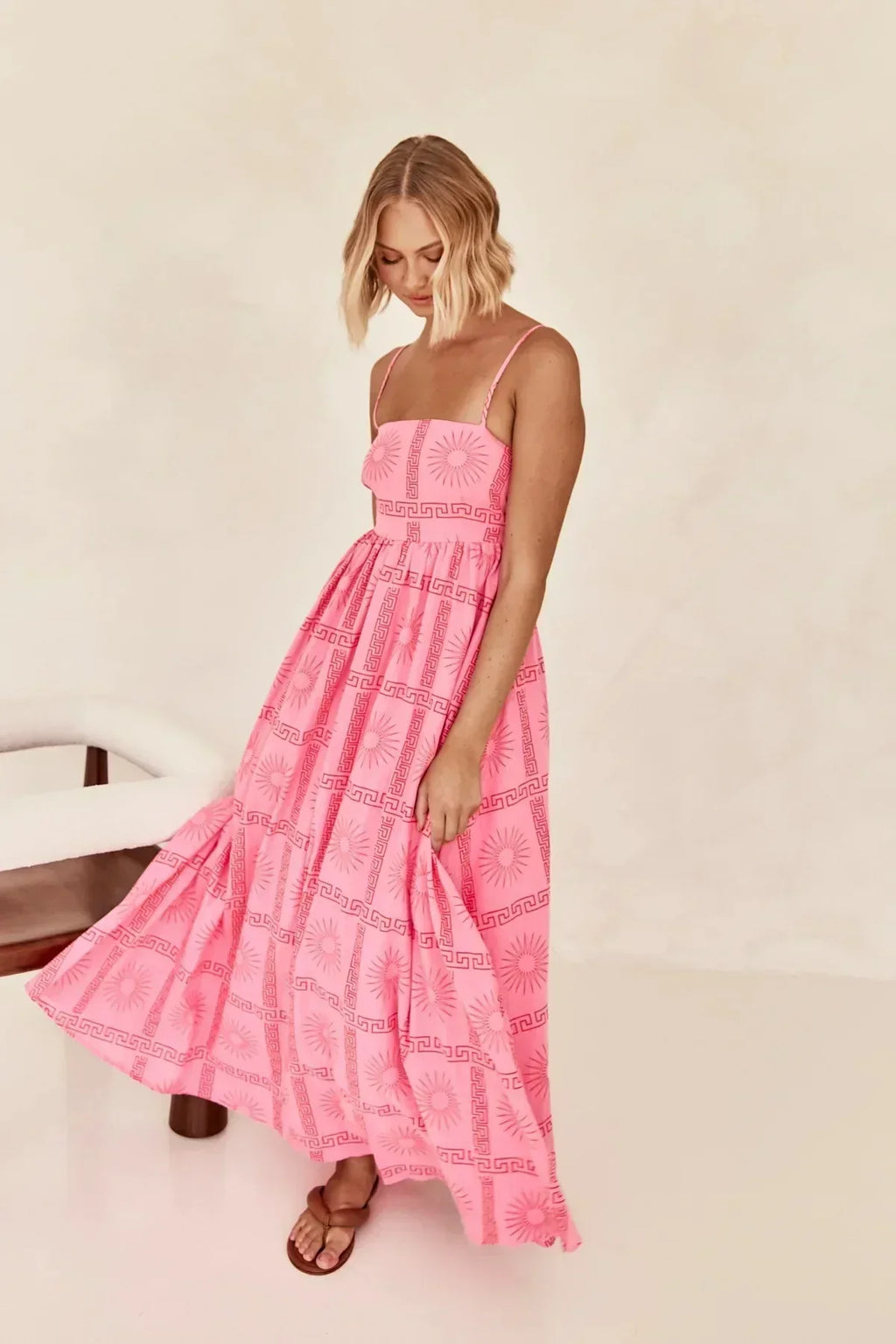 Anny Kleid Vielseitig und rosa
