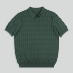 Retro Threads Gewebtes Poloshirt