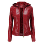 Stilvolle Lederjacke mit zeitlosem Design