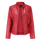 Stilvolle Lederjacke mit zeitlosem Design