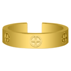 Element Love Ring 14K Vergoldet