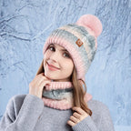 Strickmütze und Kragen für Frauen - Nireka