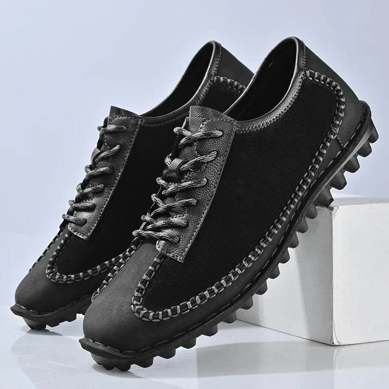 Geflickte Lederschuhe - Robert