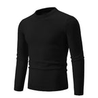 Herrenstrickpullover mit langen Ärmeln und Rundhalsausschnitt - Odrin