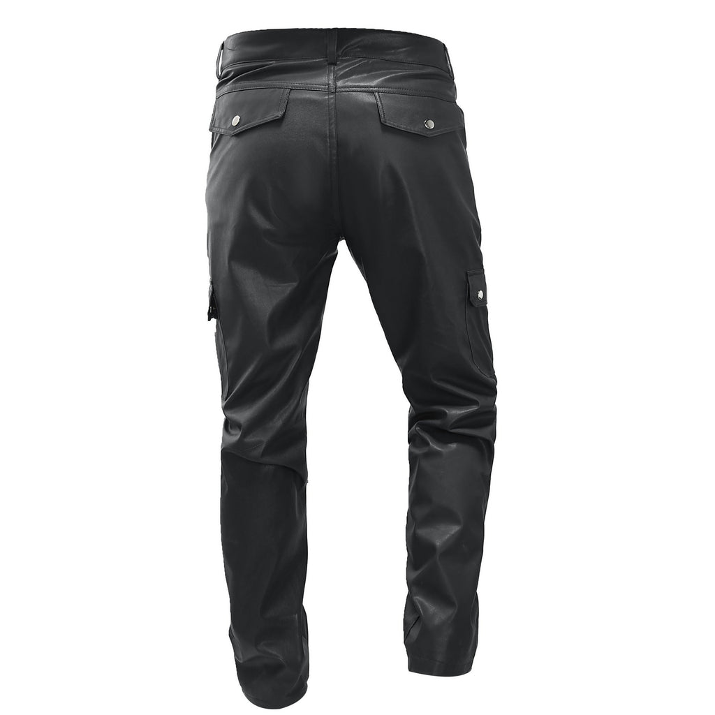 Herren Cargohose mit Ledereffekt - Darsen