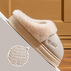 Unisex Hausschuhe mit Samteffekt - Eralun