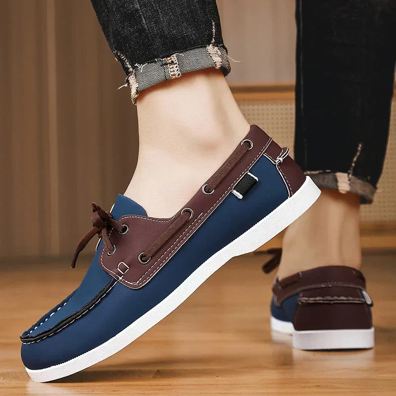 Leder-Boot-Schuh - Leno