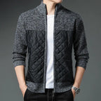 Gesteppte Strickjacke - Matias