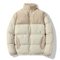 Unisex-Steppjacke mit Korddetails - Aiden