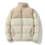 Unisex-Steppjacke mit Korddetails - Aiden