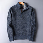 Herren Wollpullover mit Reißverschluss - Darven
