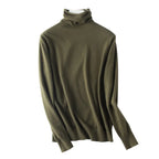 Caro - Bedeckter Schnitt Rollkragenpullover für Frauen