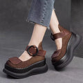 Plateau-Riemen-Schuhe - Rinoa