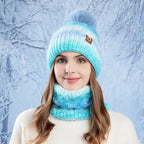 Strickmütze und Kragen für Frauen - Nireka