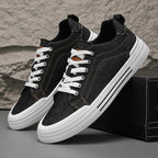 Low-Top Denim-Schuh - Delap