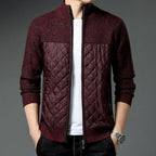 Gesteppte Strickjacke - Matias