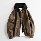 Vegane Freizeitjacke mit Kapuze für Männer - Peterson