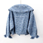 Johana - Jacke mit Revers aus Denim