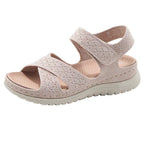 Orthopädische Damensandalen mit ergonomischer rutschfester Sohle - Alira