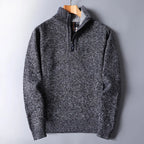 Herren Wollpullover mit Reißverschluss - Darven