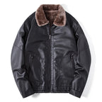 Herrenjacke mit Wollkragen - Romain
